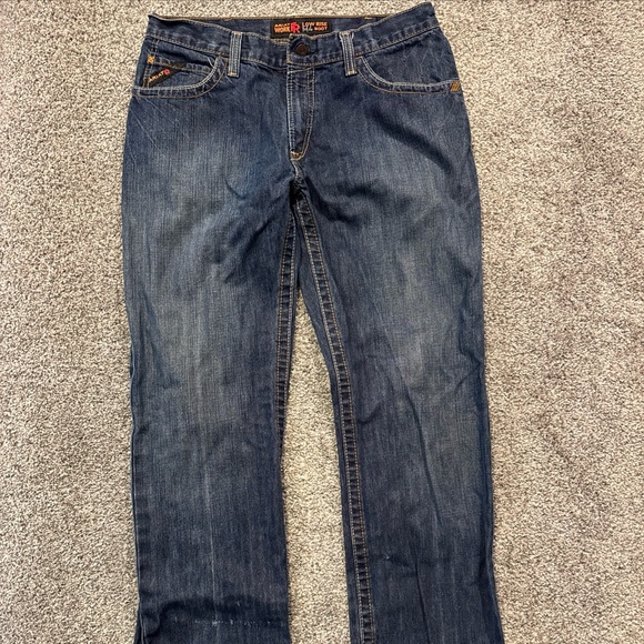 Ariat Jeans Ariat Fr Jeans Mens 34x38 Blue Pants M4 Low Rise Boot